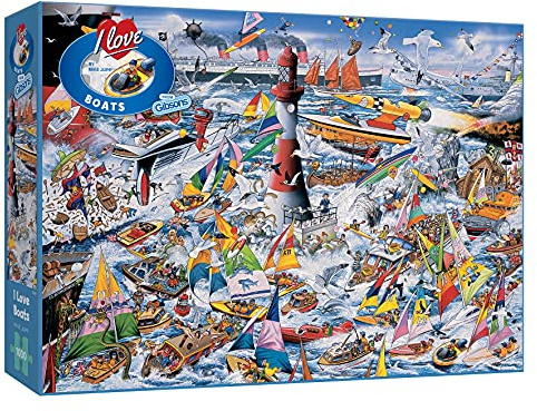 Gibsons Jigsaw Puzzle: I Love Boats (1000 pieces)