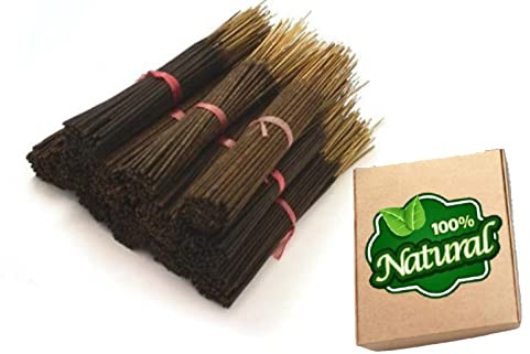 Yajna-Frankincense-and-Myrrh 100%-Natural-Handmade-Hand-Dipped-Incense-Sticks Organic-Chemicals-Free for-Purification-Relaxation-Positivity-Yoga-Meditation The-Best-Woods-Scent (500 Sticks (750GM))