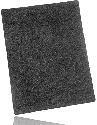 LILENO HOME Grill u. BBQ Matte 100 x 120 cm (Anthrazit) - als perfekte bodenschutz Unterlage für Gas u. Holzkohlegrill - Grillunterlage Bodenschutzmatte für Familien-Grillabend auf der Terrasse