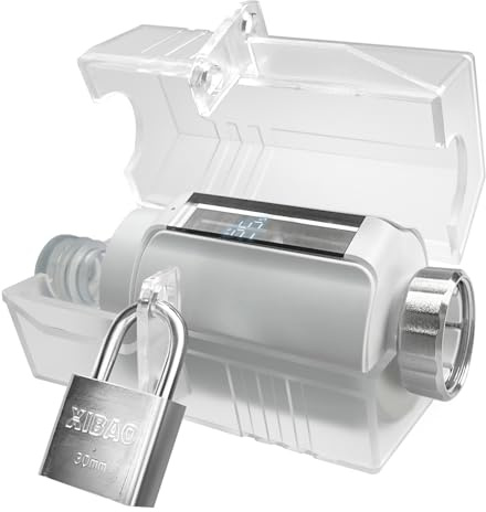 Thermostat pour radiateur, couvercle de protection avec serrure Upgrade, capteurs thermostatiques, boîte de protection universelle intelligente, plus d'espace, clips supplémentaires, pour AVM FRITZ