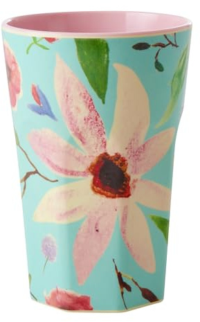 Rice Melamine Flower Selma Mug Large Tall