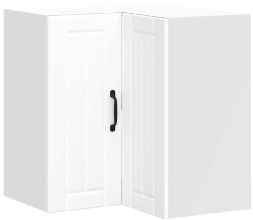 vidaXL Eckschrank Küchenschrank, Lucca, weiß