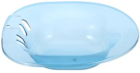 ibasenice Sitz Bath Basin for Toilet Seat Medical-Grade Hygiene Soaking Tub with Overflow Drain for Postpartum Women Elderly and Private Area Care