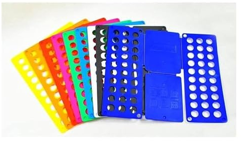 ISO TRADE Faltbrett Größe 60x70cm Wäschefalter TShirt Pullover Hemden Faltenfrei Praktisch 637