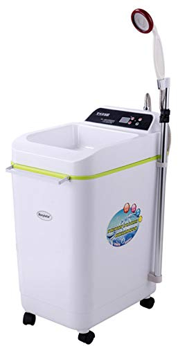 Scaldabagno elettrico istantaneo da 220 V, con doccia incluso, scaldabagno istantaneo sotto lavandino, 100 l, 2000 Watt (colore : B, dimensioni: 100 L)