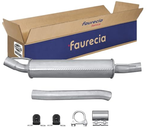 HELLA 8LD 366 036-261 Rear Silencer - Easy2Fit Kit - Rear - Two Piece - Set with Attachments
