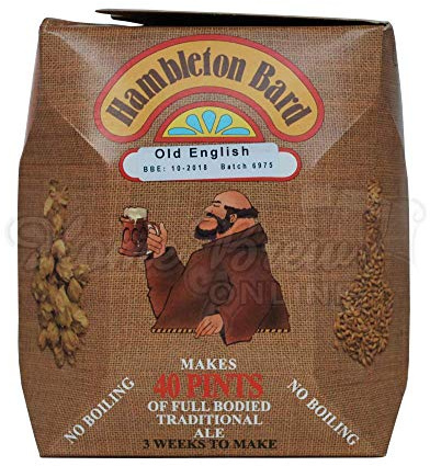 Hambleton Bard Old English Ale 40 Pint Dry Home Brew Beer Kit