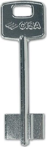 Chiave Cisa Art 00100.00.1 Testa Ferro Lunghezza 35 mm per serrature da infilare