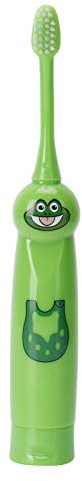 Elektrische Kinderzahnbürste, Schallzahnbürste Cartoon-Muster Wasserdichte Waschbare Zahnbürste Sanfte Reinigung Kindergeschenk für die Zahnreinigung