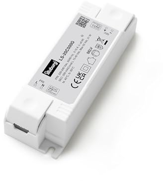 illuburg Transformador LED 500mA Corriente Constante 8W - 20W Sin Parpadeo Alimentador Fuente de Alimentación