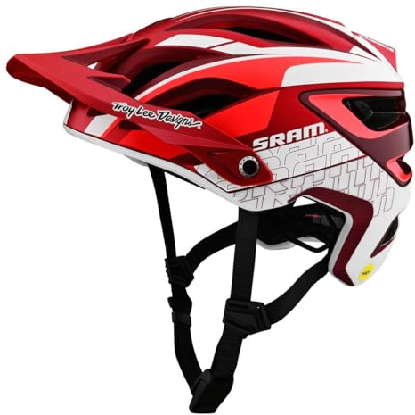 Troy Lee Designs A3 Helmet for Bicycle/BMX/Enduro Racing A3 Helmet; SRAM RED MD/LG