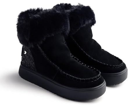 GIOSEPPO Bota australiana de piel Modelo ALPENA color Negro, talla 40
