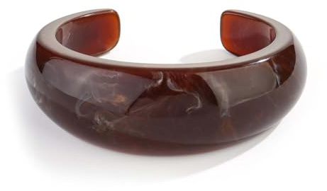 LILIE&WHITE damarmband av harts i bärnstensfärg – elegant, allergivänligt armband – modern design för stilmedvetna kvinnor, gåva för alla tillfällen