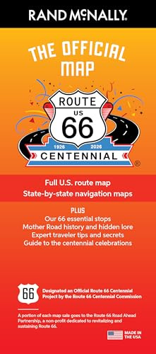 Rand McNally the Official Route 66 Centennial Map