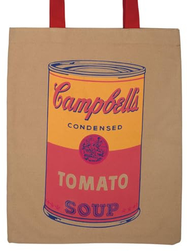 Warhol Campbell's Soup Tote Bag