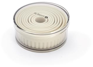 De Buyer, CAJA DE 9 CORTADORES REDONDOS PLASTICO, ACANALADOS/ Ø 3, 11 CM--4307.00