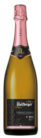 Wolfberger Crémant Rosé d'Alsace A.O.P. Brut Pinot Noir Trocken (1 x 0.75 l)