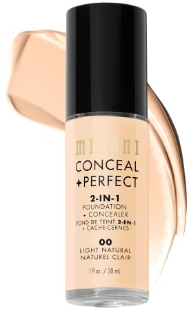 MILANI Conceal + Perfect 2-In-1 Foundation + Concealer - Light Natural
