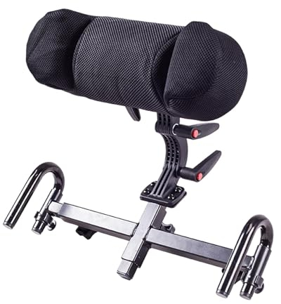 Sharplace Rollstuhlkissen, Nackenkissen, Rückenlehne, bequeme Pflegeartikel, Rollstuhlkopfstütze, Nackenstütze für Reisen im Freien, Behinderte