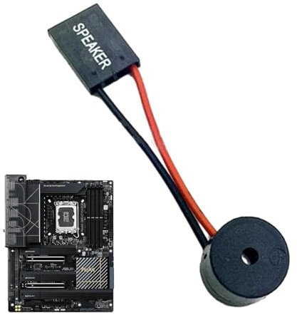 Minii PC Buzzer Interno Beeper - Altavoz De Placa Base Para Caja De Escritorio, Alarma De Código Postal | Alerta De Sonido De Pitido Interno Plug-and-play Para El Diagnóstico De Computadora, Los Siste