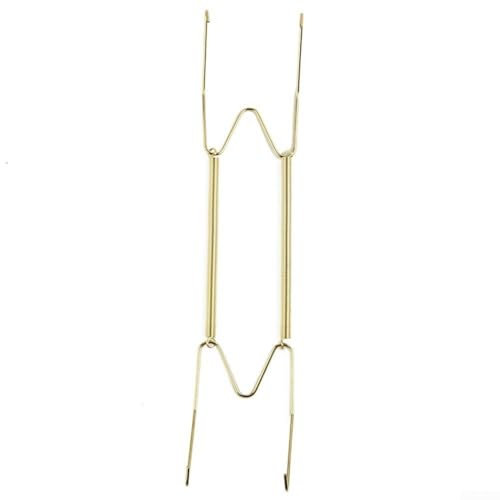 Colgadores invisibles para platos de pared, 8/10/12/14/16 pulgadas, soportes decorativos ajustables para platos de pared para decoración antigua y artes (12 pulgadas)