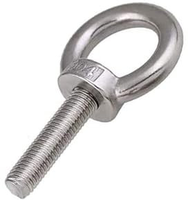 Bullone ad occhiello con spalla, bullone ad occhiello for sollevamento macchinari con filettatura maschio M16, anello for bullone ad occhiello for sollevamento a spalla in acciaio inossidabile 304, re