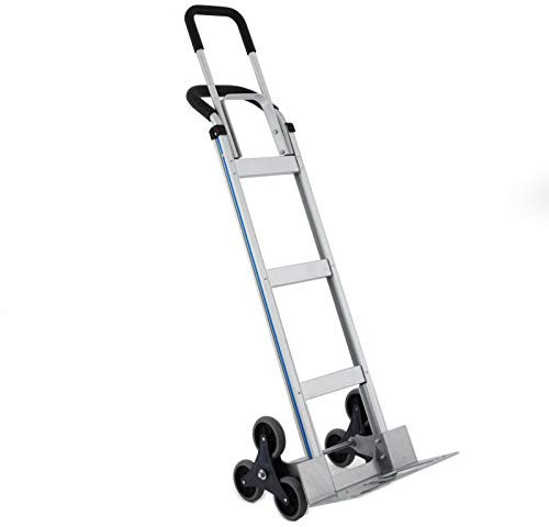 Carro de Mano Plegable 2 en 1, Carro de Compras, Carro Escalador de escaleras, Carro for Exteriores, Carro Todo Terreno con Ruedas, Carro Plegable