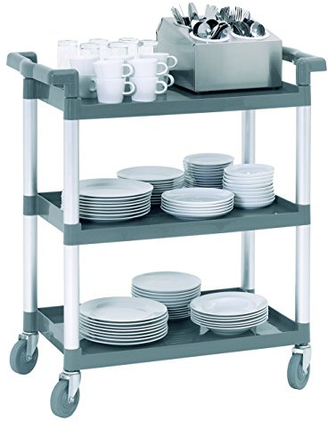 Bartscher Servier-/Transportwagen Adjutant mit 3 Borden - A300049