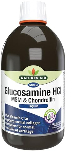 Natures Aid Glucosamine 1200mg, MSM 500mg &
