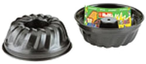 IBILI MOLDE SAVARIN Moka 12 CMS, Alluminio, Nero, 12 x 12 x 5 cm