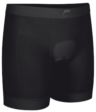 Pro Feet Pantalón Corto de Ciclismo con Acolchado Cosido F-Lite Body para Mujer, Negro, L, 20-1008-7-3-0002
