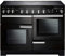 Rangemaster Professional Deluxe 110cm Electric Range Cooker with Induction Hob - Black
