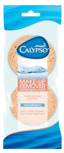 Calypso Eponges Ronde à Démaquiller x 2