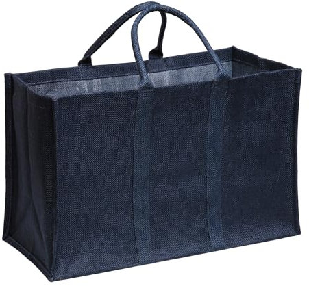 Die cordeline Jute Mehrzweck Schutzsack klein 55 x 35 x 25 cm 48L Farbe S/Mantel Karton, Tasche Jute, anthrazit, 55 x 25 x 35 cm, sacjbpfan