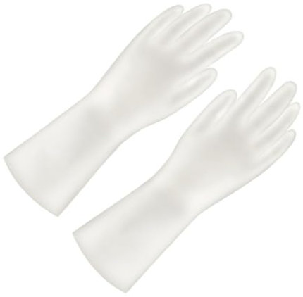 Gatuida 4paar Wasserdichte Küchenhandschuhe Haushaltshandschuhe Für Reinigung Schutzhandschuhe Aus Strapazierfähigem Material Rutschfeste Putzhandschuhe Für Küche Und Hausarbeit s