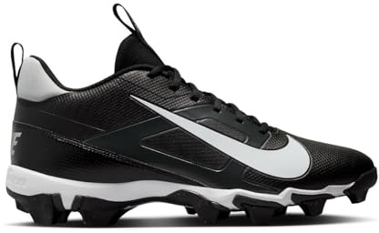 NIKE Alpha Menace 4 Shark American Football Cleats, Black, Size - UK 7