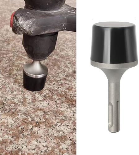 Marteau en caoutchouc avec SDS Plus, marteau en caoutchouc SDS Plus, idéal pour radiateurs, tuyaux, carrelage, menuiserie et là où aucune trace ne doit être laissée