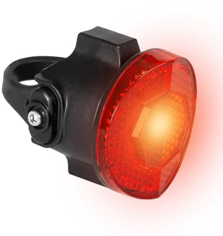 Vibhgtf Traceur GPS pour Vélo, Réflecteur Antivol, Outil Arrière pour Tige de Selle, Support Étanche et Antivol pour Scooter et Moto