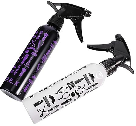 FOYTOKI 2Pezzi Bottiglie Spray per Parrucchieri Spruzzatori Vuoti Compatti per Cosmetici Nebulizzatori per Salone