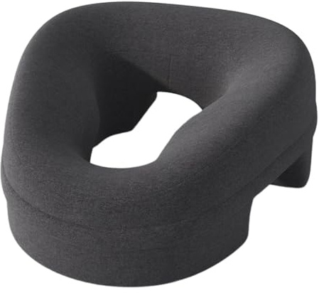 Almohada facial para el hogar, almohada abajo, reposacabezas de masaje para el hogar, equipo de recuperación de masaje, almohada para dormir, descanso de posición propensa al algodón, soporte