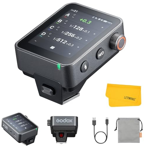Godox X3 Pro F TTL Wireless Flash Trigger for Fuji, 2.4G Flash Transmitter