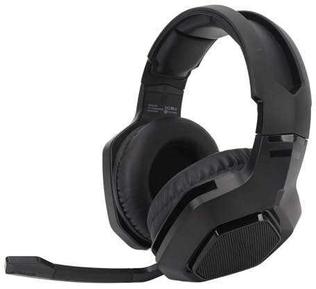 Generic Cuffie da Gioco Wireless, Connessione a 3 modalità, Driver da 50 Mm, Cuffie da Gioco, Prestazioni Doppia modalità per Ufficio (#11)