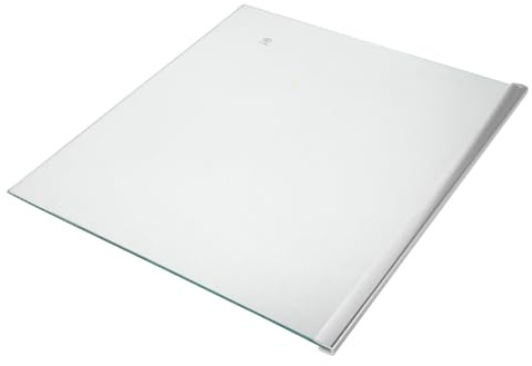 HOMOCONO Ripiano per Frigorifero in Vetro Temperato 30x27cm Alta Capacità di Carico e Facile Pulizia, Accessorio per Cucina e Conservazione Alimenti
