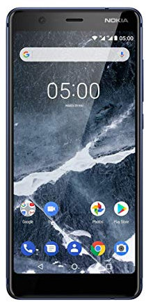 Nokia 5.1 Smartphone 2018 Dual SIM 16GB/ Android/Blue