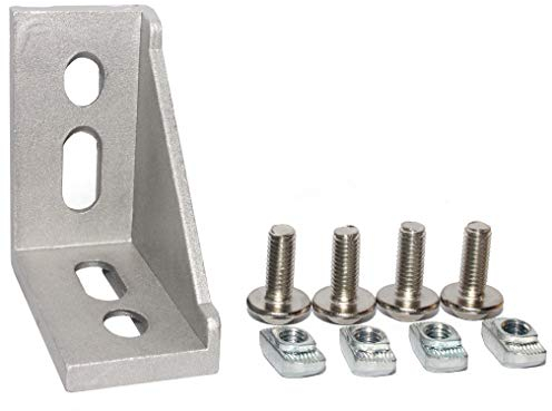 Fullerkreg - 2 x Winkel 30 x 60 Profil Nut 8 mit Befestigung