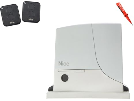 Nice ROX 1000 KIT Schiebetorantrieb 1000kg + 2x Handsender FLO2RE EADAMS Set 3in1