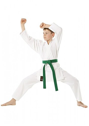 Tokaido Shoshin - Tuta da karate unisex, colore: bianco, 120