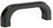 VONLIS Bügelgriff Haltegriff Kunststoff Griff Handgriff Türgriff Möbelgriff Durchgangsloch 8,5 mm / 120 mm