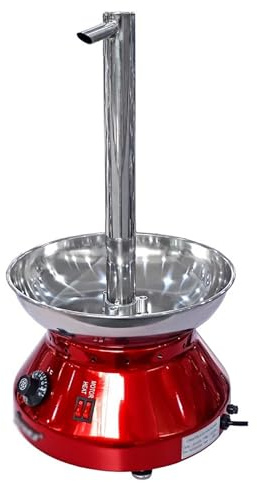 Chokladfontänmaskin, 230 W elektrisk fondue, 3 000 ml kapacitet med kranflödeskontroll, smälter till 150 °C, perfekt för fester och fester