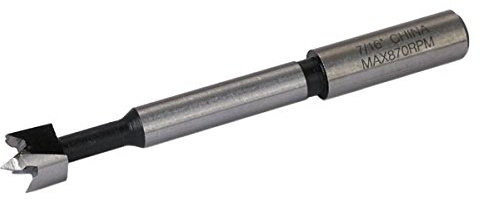 Woodriver High-Carbon Steel 7/16 Forstner Bit 3/8” Shank